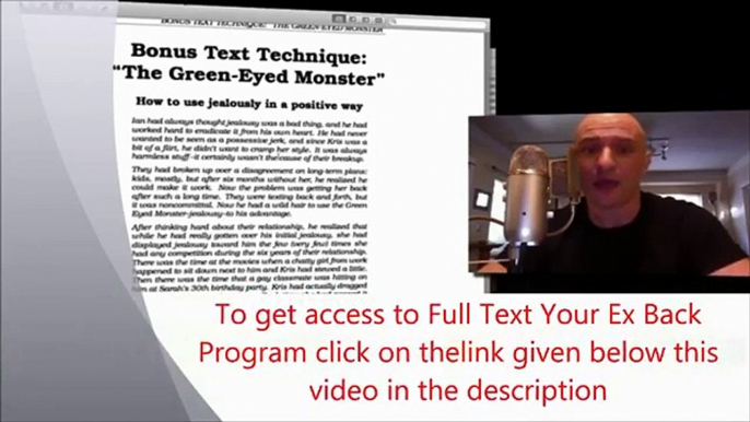 Text Your Ex Back Module 8  GEMS & Gem Texts to get your ex back