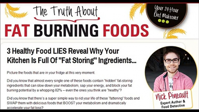 The Truth About Fat Burning Foods review