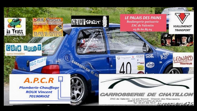 rallye de la vallée de l ognon 2014 es 4 Bourgeois-Peterlini 205 Rallye F2000.12