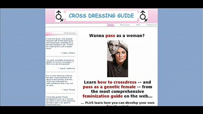 Cross Dressing Guide Review - cross-dressing-guide.com