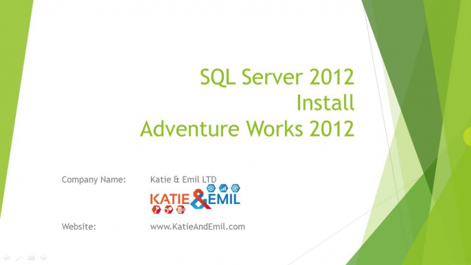 SQL Download and Install Adventure Works 2012 Sample Database SQL Server 2012