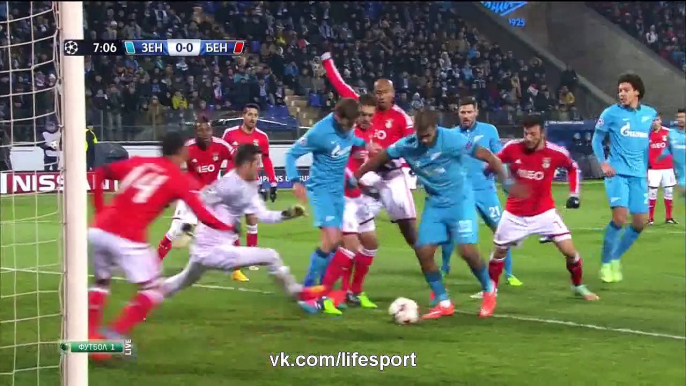 [HD] Zenit Petersburg vs Benfica (1-0) Full Highlights 26-11-2014 ~ Champions League