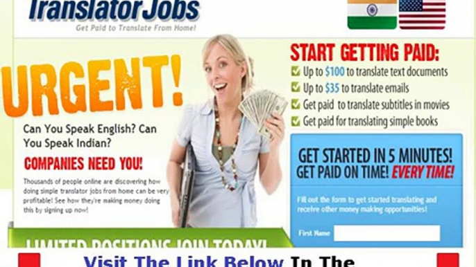 Real Translator Jobs Is It Safe + DISCOUNT + BONUS