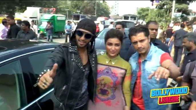 Ranveer Singh, Parineeti Chopra and Ali Zafar TO PAINT ON GRAFFITI WALL