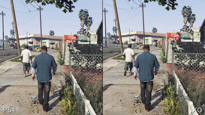 Grand Theft Auto 5: PS4 vs Xbox One Comparison