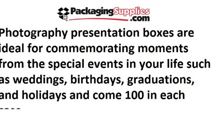 Photography Presentation Boxes to Keep your Photos Safe