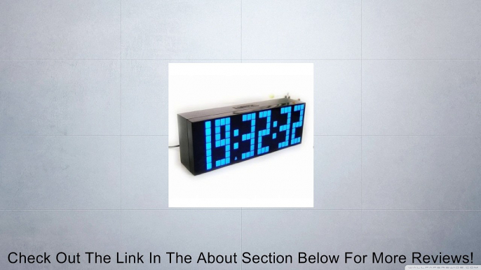 Onsources� Large Big Number Jumbo LED snooze wall desk Alarm clock count down timer with calendar Review