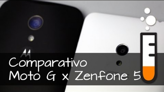 Zenfone 5 x Moto G DTV 2014 - Vídeo Comparativo Brasil