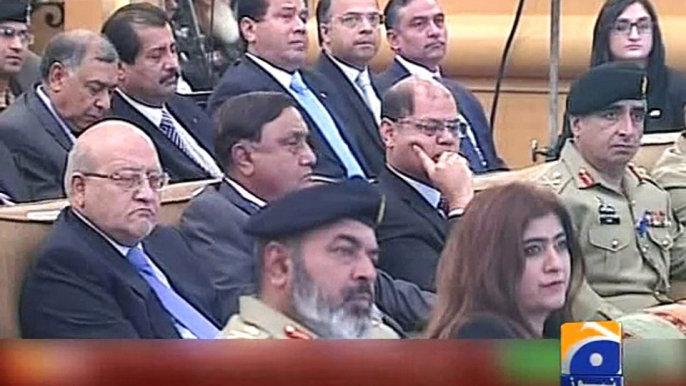 Gen Raheel Sharif visits IDEAS 2014 expo in Karachi-Geo Reports-04 Dec 2014