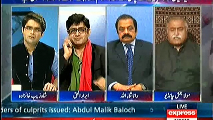 Maula Bux Chandio's Personal Attack on Imran Khan made Abrar-ul-Haq Angry