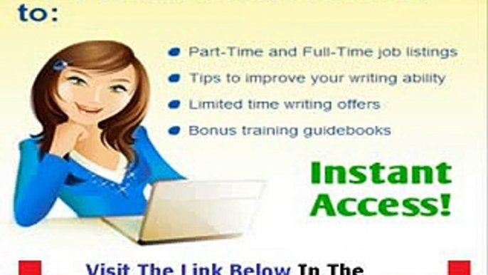 Legit Writing Jobs Facts Bonus + Discount