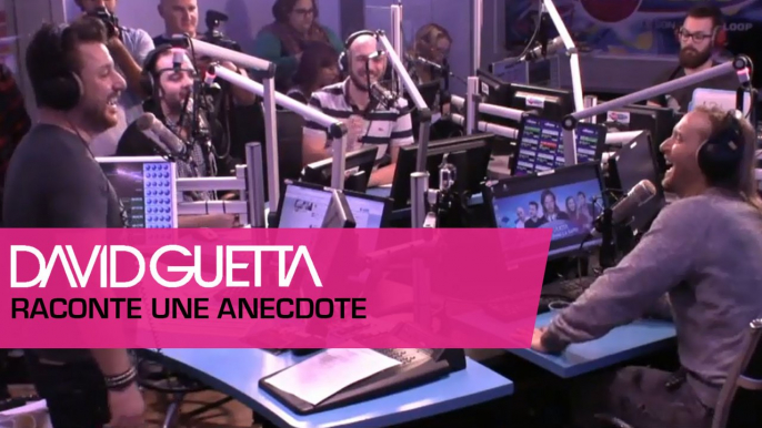 David Guetta nous raconte une anecdote sur le studio d'enregistrement