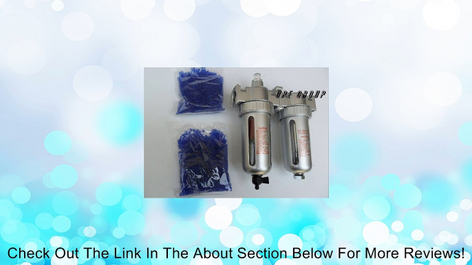 3/8" Compressed air in line filter & desiccant air dryer combination SPRAY GUN EQUIPEMENT PAINT BOOTH COMPRESSOR Review