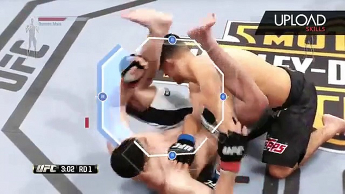 EA UFC Submissions 101 - The Armbar From Rubber Guard (Submissive)