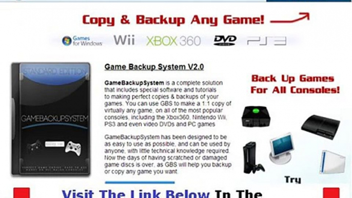 Game Backup System Review  MUST WATCH BEFORE BUY Bonus + Discount