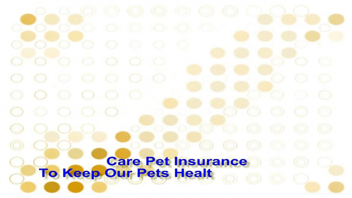 Care Pet Insurance - To Keep Our Pets Healthy and Happy! Tips and great ideas for you and your pets.