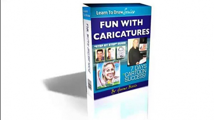 How to draw cartoon caricatures step by step - Learn To Draw Caricatures