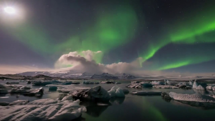 Aurores boréales, Glaciers et Cascades : Découvrez l’Islande en Drone!