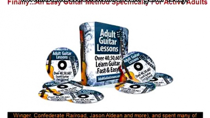 first four chords to learn on guitar   Adult Guitar Lessons Fast and easy video lessons