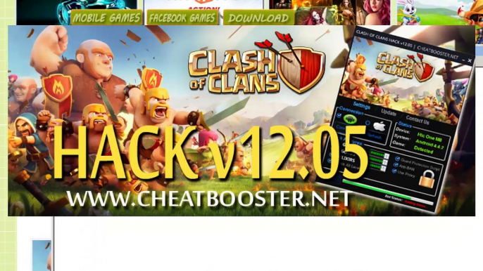 Clash of Clans Glitch Tool Free Gems Golds Elixir 12 December 2014