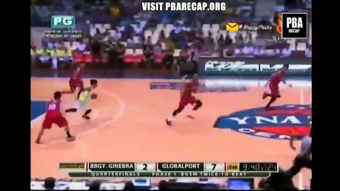 Steal by Tenorio and quick pass to Yeo for a quick 3point jumper