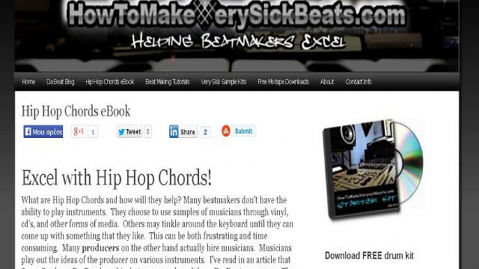 Hip Hop Chords Ebook