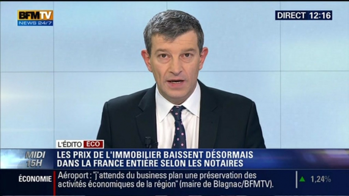 L'Édito éco de Nicolas Doze: Prix de l'immobilier: une tendance à la baisse s'installerait-t-elle ? – 05/12