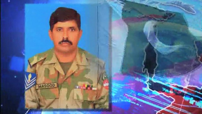 Dunya News - Zarb-e-Azb martyr Masood Khan buried, army officers attend funeral