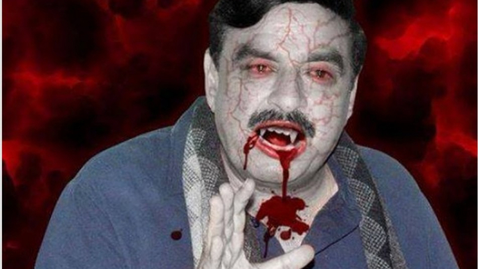 PTI Dharna-شیخ رشید عوام کی دہشت گردی پر اُکساتے ہوئے--Sheikh Rasheed