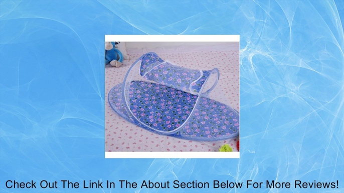 Blue Baby Boy-Instant Pop Up Mosquito Net Crib, Baby Tent, Beach Play Tent, Bed Playpen, Review