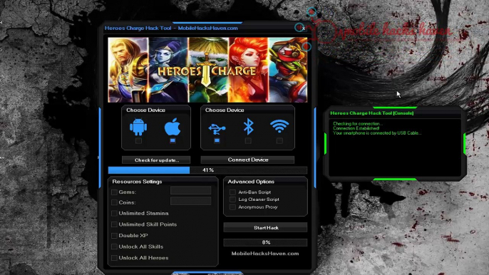 NEW Heroes Charge Hack Gems, Coins, Stamina, Skill Points, Double XP, Unlock All Skills, Unlock All Heroes