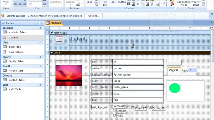 Access, Urdu Tutorials, Class 012