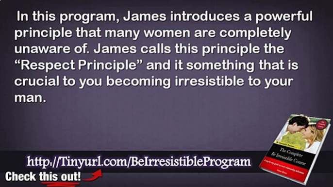 Be Irresistible To Men James Bauer And What Men Secretly Want Bauer