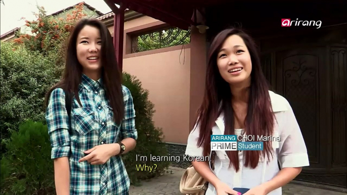 Arirang Prime Ep244C4 Young Korean Russians learn Korean Language