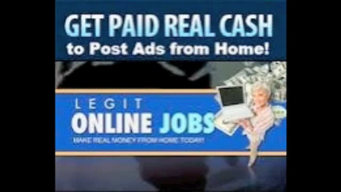 How to Work at home Legit Online Jobs