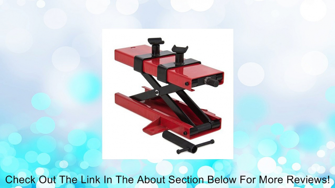 Best Choice Products� 1100 lb Motorcycle Dirt Bike ATV Scissor Center Floor Jack Mini Lift Stand Plate Repair Auto Review