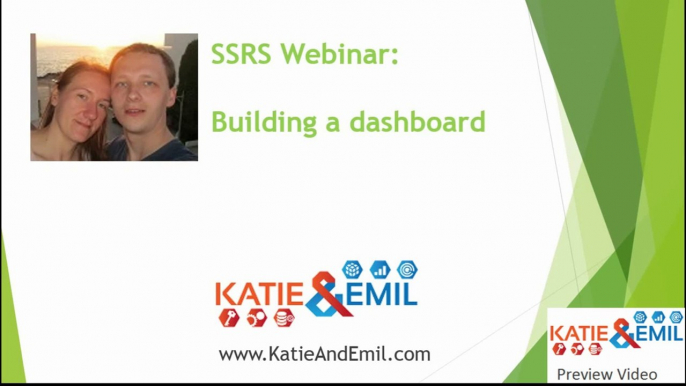 SSRS Building a dashboard Webinar