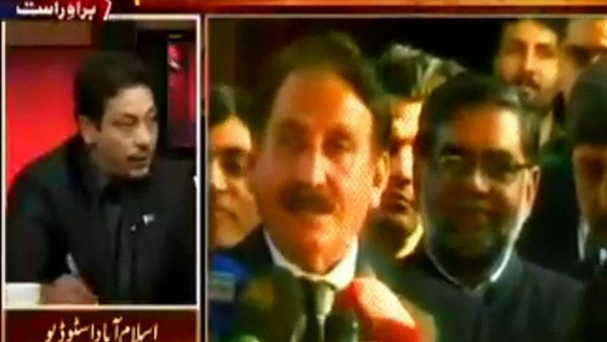 Faisal Raza Abidi  Shared reality of PTI and Election 2013 Pakistan in  Dr Shahid Masood 20 Dec-2014