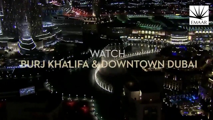 Dubai New Year Celebration 2015 - Burj Khalifa Fireworks - Happy New Year Dubai 2015 - FULL