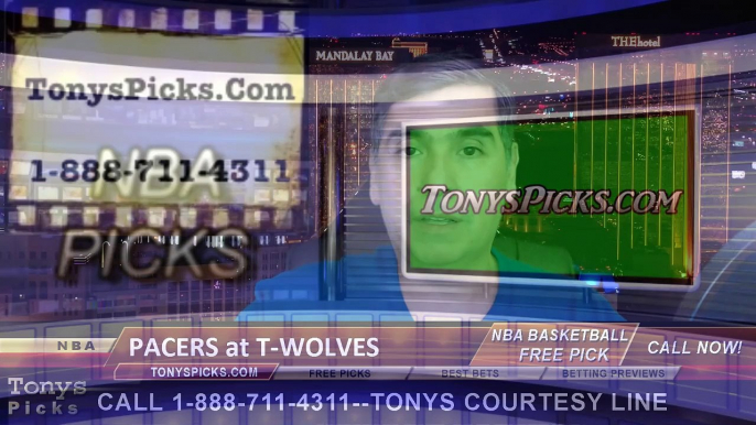 Minnesota Timberwolves vs. Indiana Pacers Free Pick Prediction NBA Pro Basketball Odds Preview 12-21-2014