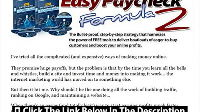 Easy Paycheck Formula Review + Easy Paycheck Formula Exposed