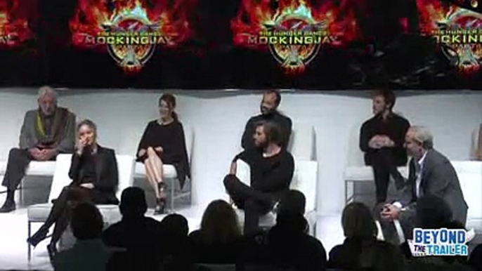 The Hunger Games Mockingjay Part 1 Press Conference - Beyond The Trailer