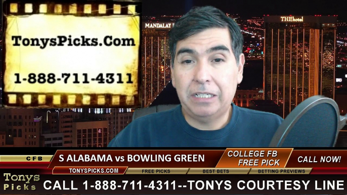Bowling Green Falcons vs. South Alabama Jaguars Free Pick Prediction Camellia Bowl NCAA College Football Odds Preview 12-20-2014