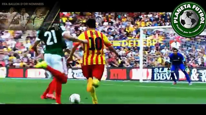 Goles y Jugadas de Messi - Skills and Goals Leo Messi - 2014 - especial nominados al balon de oro