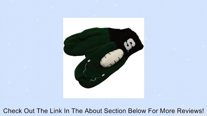 NCAA Michigan State Spartans Texting Mittens - Green Review