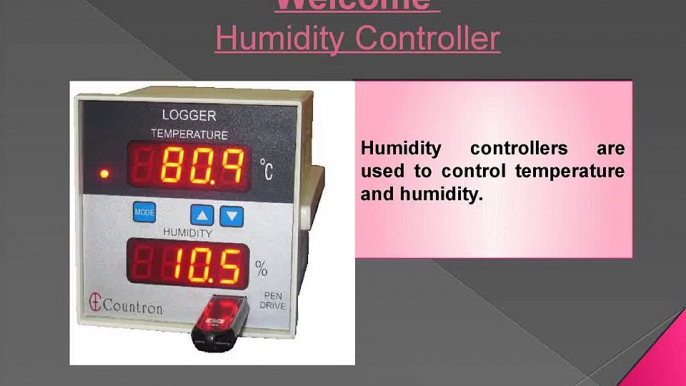 Get Humidity Controller- countronics.com