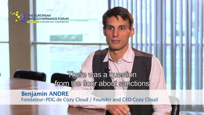 [INTERVIEW] Benjamin André - European Data Governance Forum 2014