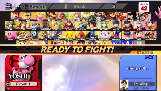 Super Smash Bros. For Wii U Ranked Online Wi-Fi Battle / Match / Fight - Playing As Bowser Jr.