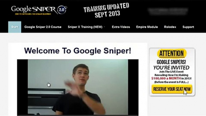 Online Home Business  Getting Started with Google Sniper‬