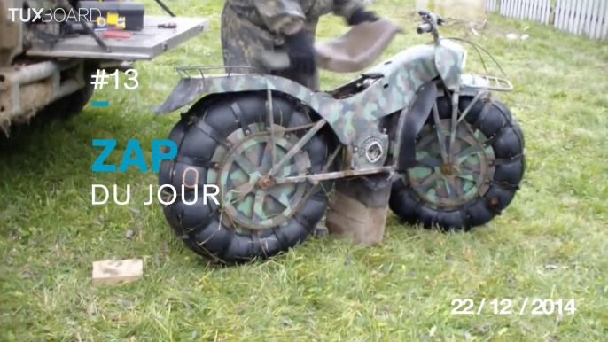 Zap du jour #13 - zapping avec une moto Russe, tu t'es vu quand t'as bu...